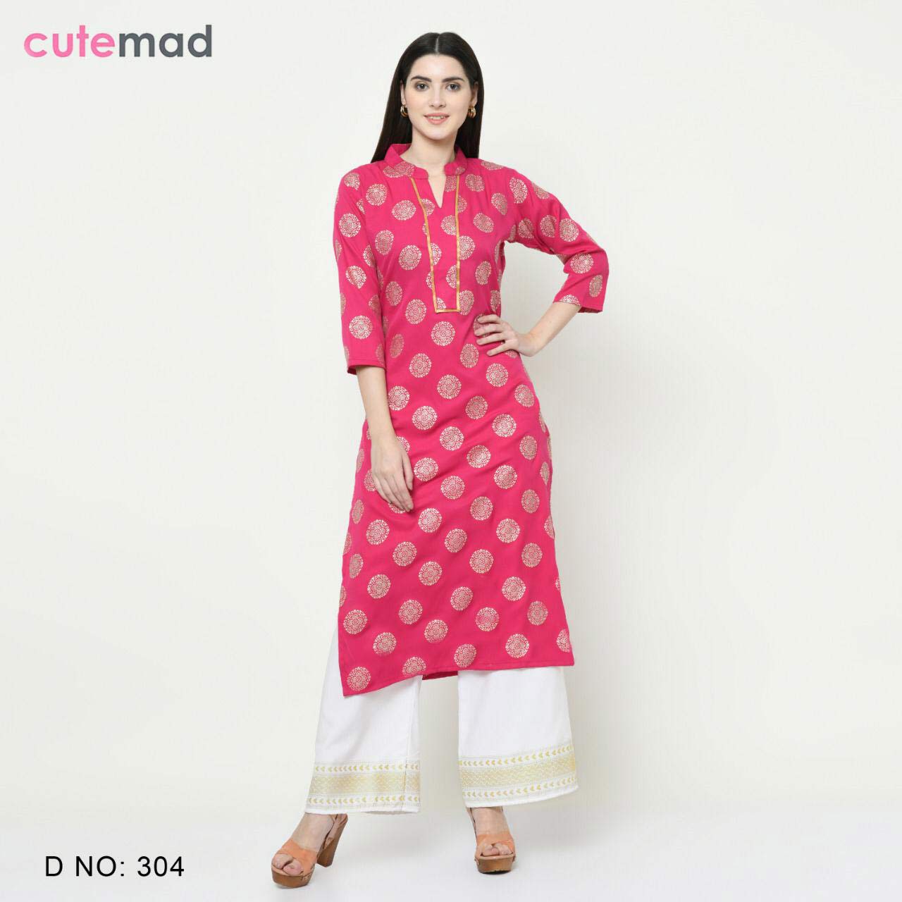 Cutemad Vol-3 American Crape Kurti Catalog Cutemad Vol-3 American Crape Kurti Catalog
